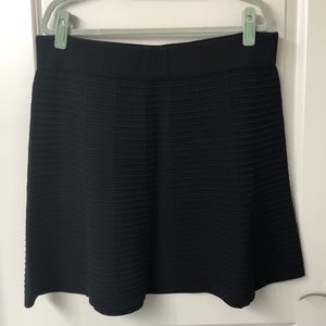 Ann Taylor Loft Black Knit Skirt